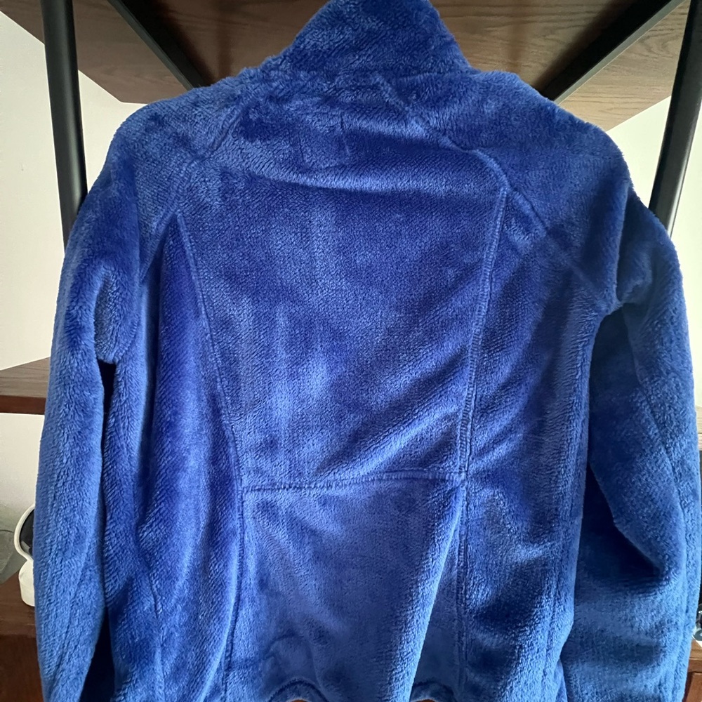 Blue Fleece Jacket with Red Trim - Picture 3 of 3
